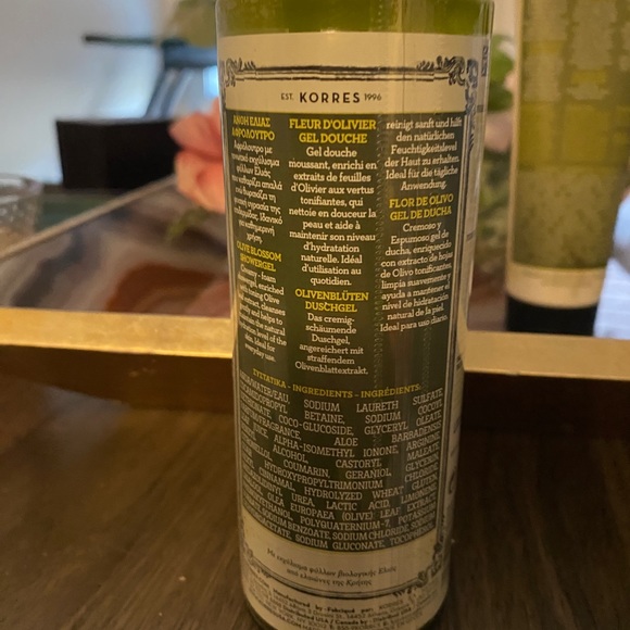 KORRES Pure Greek Olive Oil Blossom Shower Gel and Body lotion (250 mL, 125 mL) - Picture 3 of 7